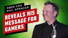 Xbox CEO Phil Spencer's Reveals His Message For Gamers After Winning Lifetime Achievement Award