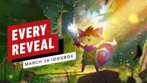 Every Reveal from ID@Xbox March 2022 in 2 Minutes