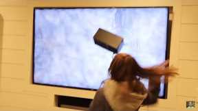 Psycho Girlfriend Destroys Xbox Series X #shorts