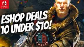 The Nintendo ESHOP Sale Has AAA Games For Under $10! 10 Under $10! Nintendo Switch ESHOP Deals!