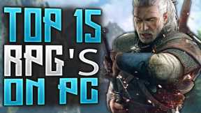 Top 15 BEST PC Role-Playing Games | 2020