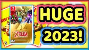 HUGE Nintendo Switch Games In 2023! | LOZ BOTW, Zelda Leaks, Metroid Prime + MORE!