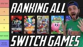 All Exclusive Nintendo Switch Games RANKED! (2022 Edition)
