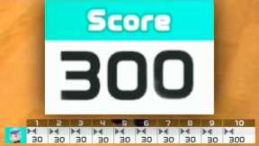 Nintendo Switch Sports Bowling A 300 | STRIKES EVERY TIME ( TUTORIAL)