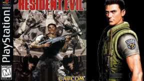 Resident Evil (PlayStation) - (Longplay - Chris Redfield | Best Ending Path)