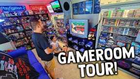 GAME ROOM TOUR & SETUP! (Retro Rick)
