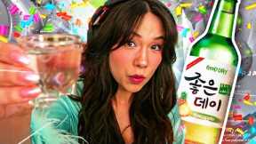 getting drunk w/ friends for my 25th birthday