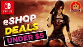 AMAZING Nintendo Switch eSHOP SALE ON NOW!! | BEST UNDER $5 Switch eSHOP DEALS THIS WEEK!
