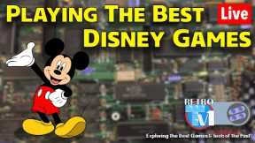 🔴Live: Playing some of the Best Disney Games - Retro Gaming Live Stream