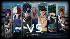 Jump Force Gameplay PC ( Vincent, Todoroki, Yoruichi Vs Eugene, Modorya, Ichigo ) 1080p