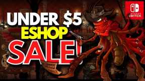 BIG Nintendo Eshop SALE LIVE NOW! 25 Switch Eshop Deals Under $5!