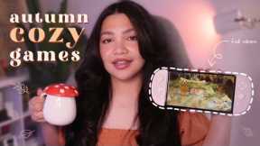 🍂 Cozy Games For The Ultimate Autumn Vibes (nintendo switch + steam) | Fall 2022 Edition ☕