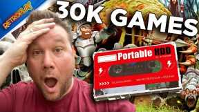 NEW 30,000 RETRO GAME DRIVE  |  Works on any computer