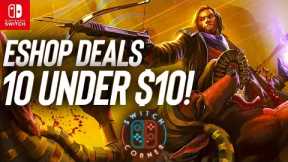 MASSIVE Nintendo ESHOP Sale Live Now! 10 Under $10! Nintendo Switch ESHOP Deals!
