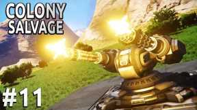 Space Engineers - Colony SALVAGE - Ep #11 - Maximum DEFENCE!
