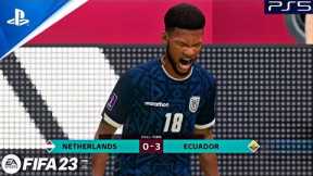 FIFA 23 - Netherlands vs. Ecuador - FIFA World Cup Qatar 2022 Group Stage Match