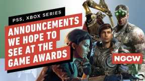 PS5, Xbox Announcements We Hope to See at the Game Awards - Next-Gen Console Watch