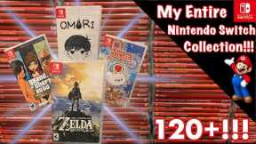 My ENTIRE Nintendo Switch collection!! 120+ Switch Games