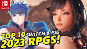 TOP 10 MUST-BUY Nintendo Switch & PS5 RPGS in 2023 !
