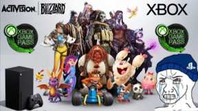 Sony PlayStation Mad at Microsoft Xbox Game pass AAA Exclusive games Next Year 2023