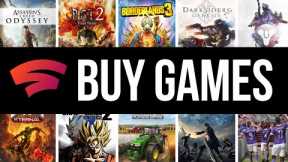 How to Buy Games on Stadia | Google Stadia