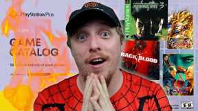 Sony has an INSANE MONTH of PS Plus Games!! - New PS1, PS4, and PS5 Games in January!