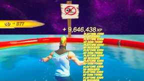 New INSANE XP GLITCH in Fortnite Chapter 3 Season 4 MAP CODE (1,000,000 XP PER MINUTE)