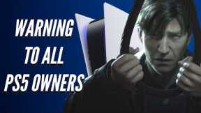 WARNING ISSUED TO ALL PS5 OWNERS // Silent Hill 2 Remake Info // Sony Cloud Patent Discovered