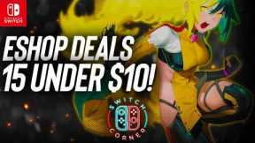 MASSIVE Nintendo ESHOP Sale Just Dropped! 15 Under $10! Nintendo Switch ESHOP Deals