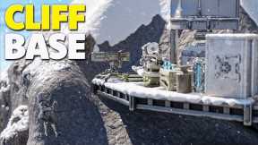 I Built In A Hidden Cliff Sky Base Location In ARK