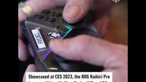 Xbox controller with an OLED screen #xbox #ces2023 #tech #gaming #shorts