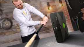 Smashing Video Game Consoles!