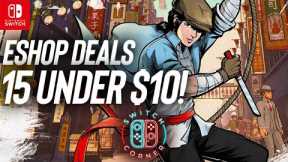 This Nintendo ESHOP Sale Is Massive! 15 Under $10! Nintendo Switch ESHOP Deals