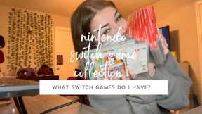 my nintendo switch game collection