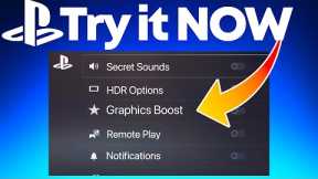Sony delivers! AMAZING new PS5 graphics update!