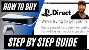 How To Buy a PS5 from PlayStation Direct - Online Buying Guide and Tips (Sony Direct Queue)
