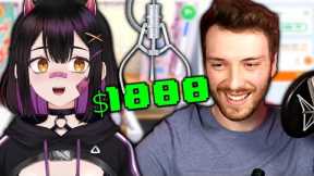 $1000 Online Crane Game Challenge VS Rainhoe