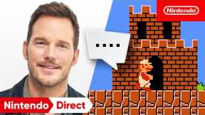 The Super Mario Bros. Movie Voices + Nintendo Switch Online Announcement