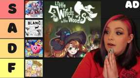 Ranking EVERY Cozy Game I've Played in 2023 So Far! (Nintendo Switch)