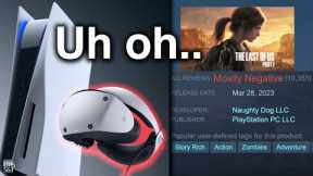 PS5 Sets A Record But PS VR2 Sales Slow?  | TLOU Part 1 PC Launch Problems. - [LTPS #563]