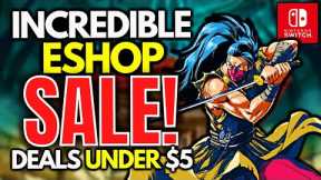 TOP 70 Eshop Deals UNDER $5 - New Nintendo Switch Eshop Sale
