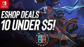 The Nintendo ESHOP Sale Brings The Budget Bundles! 10 Under $5! Nintendo Switch ESHOP Deals