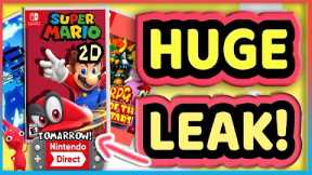 JUNE 2023 Nintendo Direct Switch Leaks! - Snes Remake, 2d - Mario & MORE!