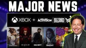 XBOX Activision Blizzard Acquisition MAJOR NEWS Updates