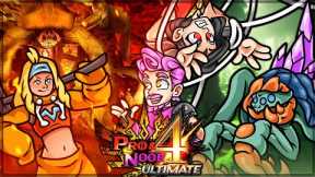 WELCOME TO THE EVERWOOD - Pro and Noob VS Monster Hunter 4 Ultimate! (Nerscylla Gameplay)