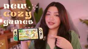 6 NEW Cozy Nintendo Switch Games to Play in June! | 2023 🌾