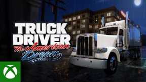 Truck Driver: The American Dream - Release Date Announcement Trailer 4K | Xbox X|S