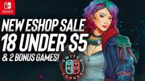 This Nintendo ESHOP Sale Is Massive! 18 Under $10! Nintendo Switch ESHOP Deals
