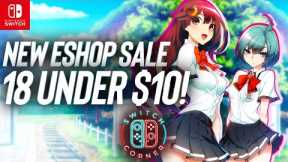 HUGE Nintendo ESHOP Sale Is Bad News For The Backlog! 18 Under $10! Nintendo Switch ESHOP Deals