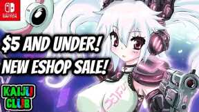 A NEW Nintendo Switch Eshop Sale! SWEET Games For $5 Or Less!